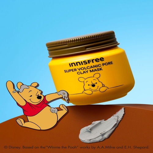 Innisfree Super Volcanic Pore Clay Mask 100ml [Winnie the Pooh Edition]