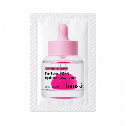 Hanskin Pink Lotus PDRN Hyaluron Glow Serum 5 pcs