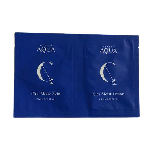 Hyssop Aqua Cica Moist Skin 1.3ml + Lotion 1.3ml