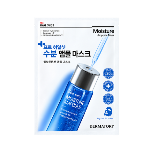 Dermatory Pro Hyal Shot Moisture Ampoule Mask