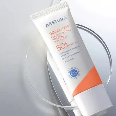 Aestura Derma UV365 Barrier Moisture Inorganic Sunscreen 40ml