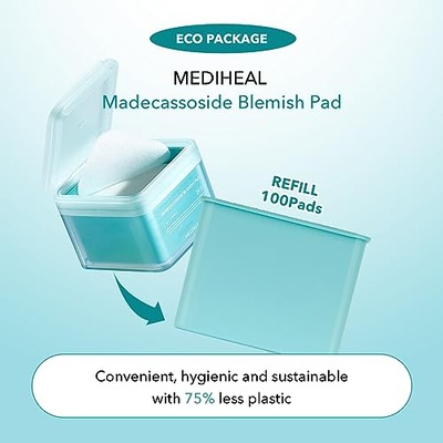 Mediheal Madecassoside Blemish Pad 100 Sheets Refill