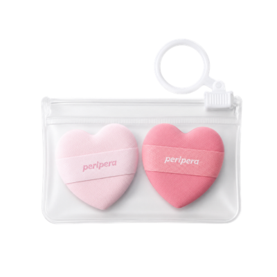 Peripera Mini Heart Puff Set