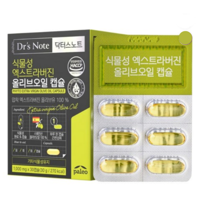 Dr's Note Phyto Extra Virgin Olive Oil Capsule 30g, 30 Capsules