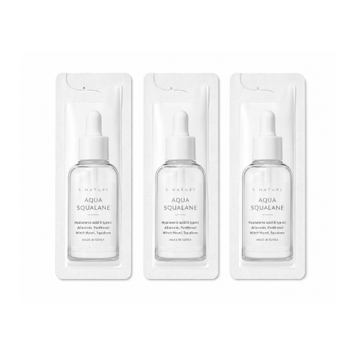 S. Nature Aqua Squalane Serum, 3ea