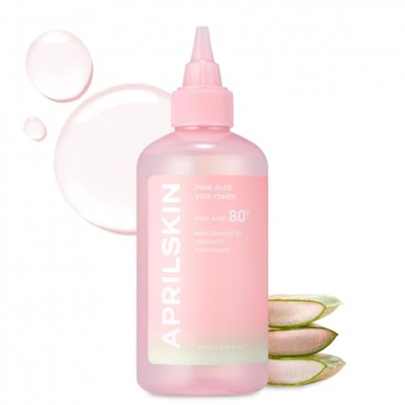 April Skin Pink Aloe Vita Toner 15ml