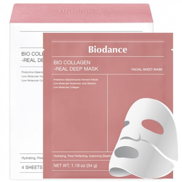 Biodance Bio-Collagen Real Deep Mask 1 box (4 sheets)