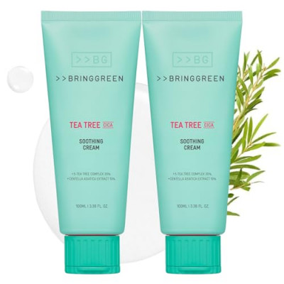 Bring Green Tea Tree Cica Soothing Cream 100ml+100ml