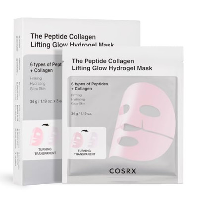 COSRX The Peptide Collagen Lifting Glow Hydrogel Mask 34g