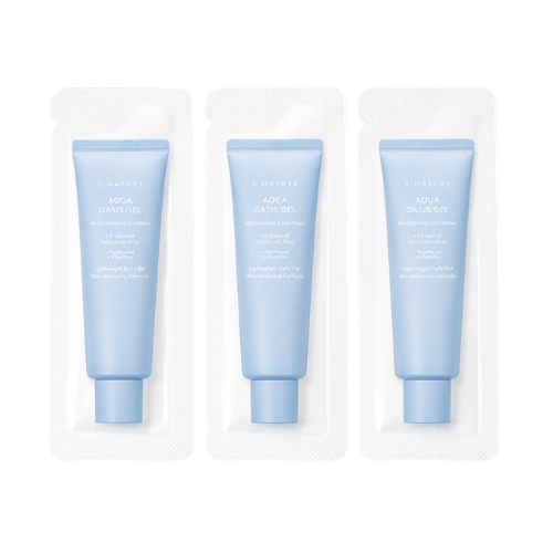 S. Nature Aqua Oasis Gel, 3ea