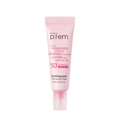 Make Prem Soothing Pink Tone Up Sun Cream 10ml
