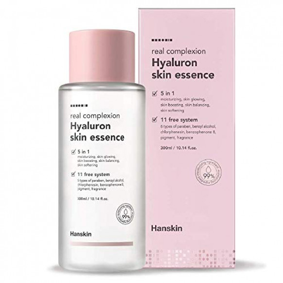 Hanskin Real Complexion Hyaluronic Skin Essence 300ml