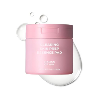 House of Hur Clearing Skin Prep Essence Pad 70 Sheets