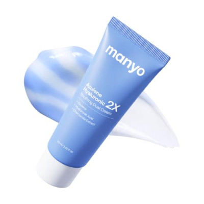 Manyo Azulene Hyaluronic 2X Soothing Dual Cream 60ml