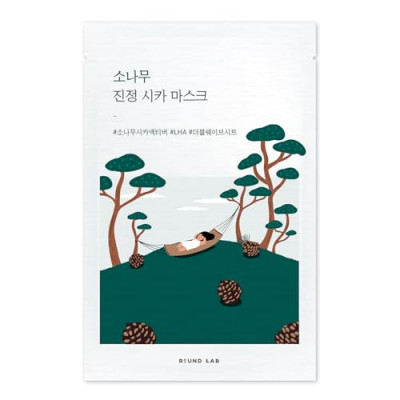 Round Lab Pine Calming Cica Sheet Mask 1 Sheet